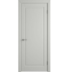 Дверь межкомнатная крашенная эмалью GLANTA Светло-серая
